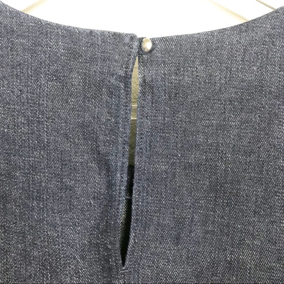 Banana Republic denim peplum top - Picture 4 of 5